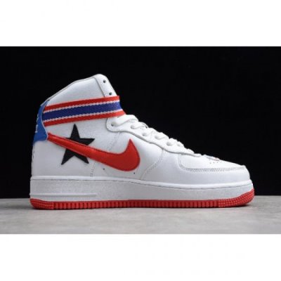 Nike Erkek lab Air Force 1 High Beyaz / Kırmızı Kaykay Ayakkabı Türkiye - 5ALTKR58